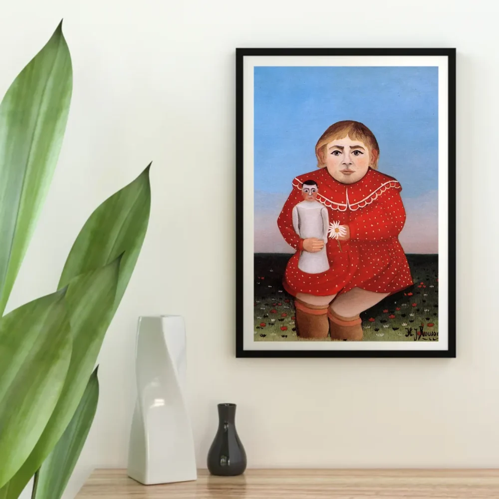 Pintar por números Niña con muñeca, versión 2 – foto 4