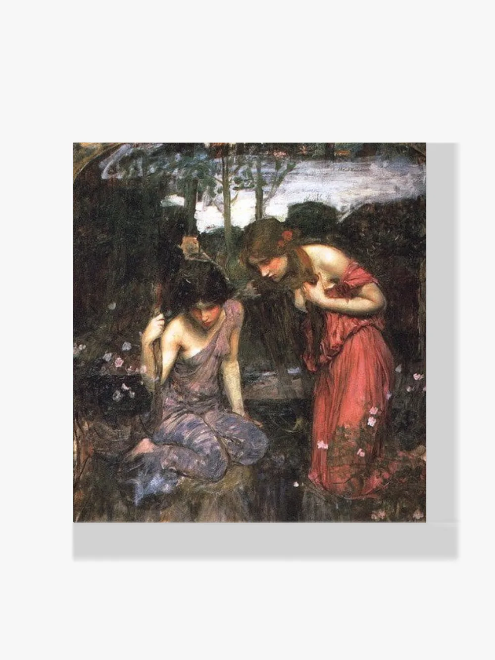 Pintar por números Ninfas encuentran la cabeza de Orfeo (estudio)