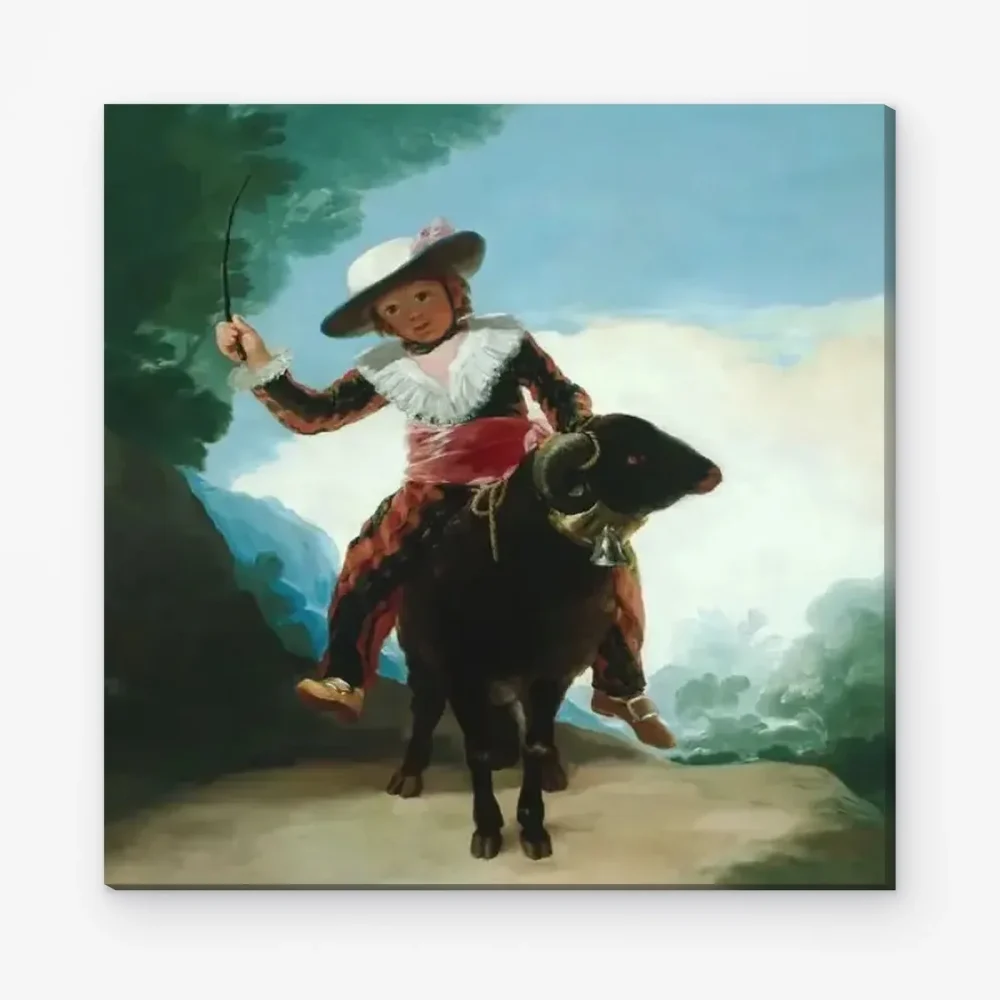 Pintar por Números - Niño con carnero