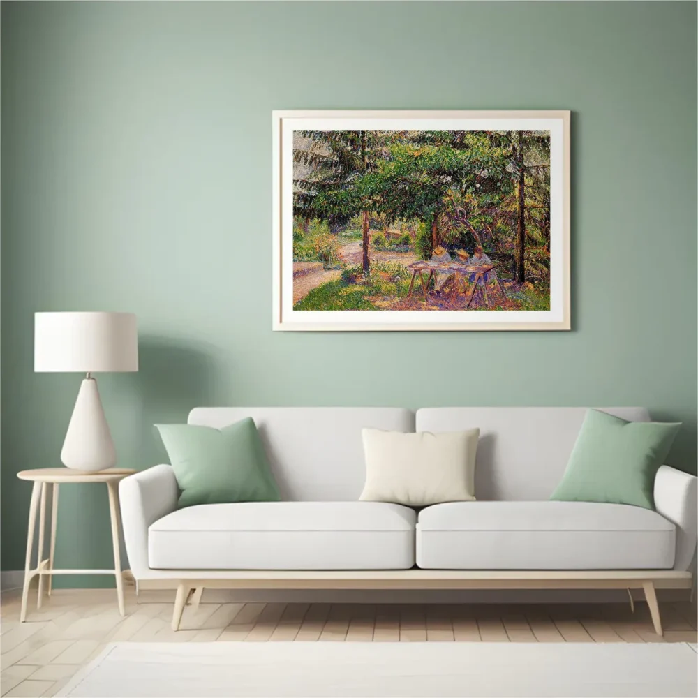 Pintar por números Niños en un jardín de Éragny – foto 4