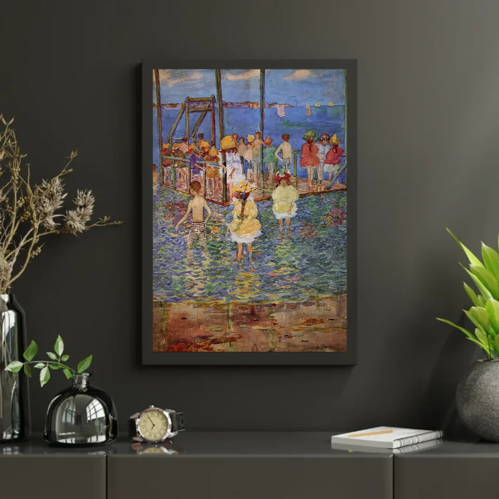 Pintar por números Niños en una balsa – foto 3