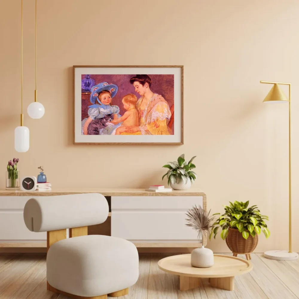 Pintar por números Niños jugando con un gato – foto 3