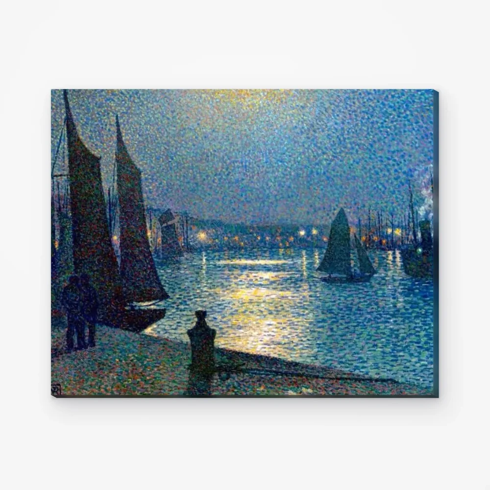 Pintar por Números - Noche de luna en Boulogne