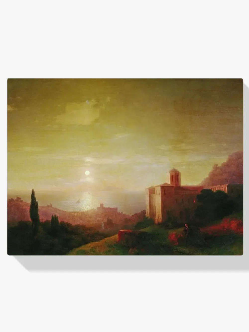 Pintar por números Noche de luna en Crimea - Iván Aivazovski