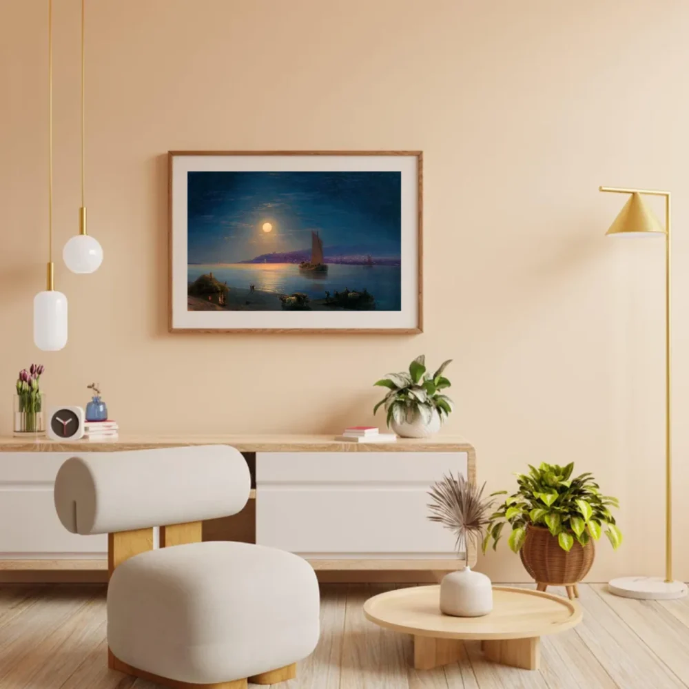Pintar por números Noche de luna en el Dniéper - Iván Aivazovski – foto 3