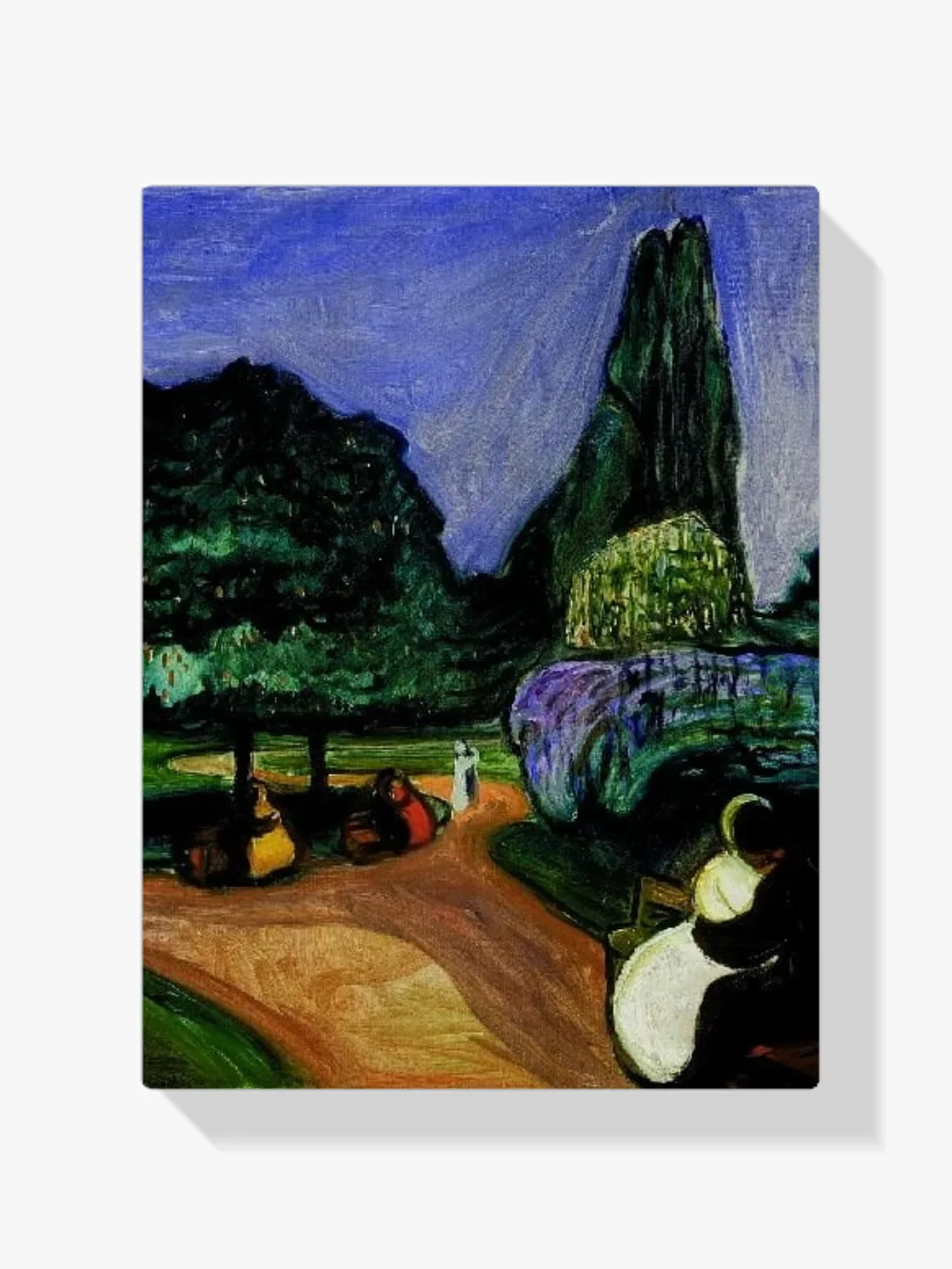 Pintar por números Noche de verano en Studenterlunden