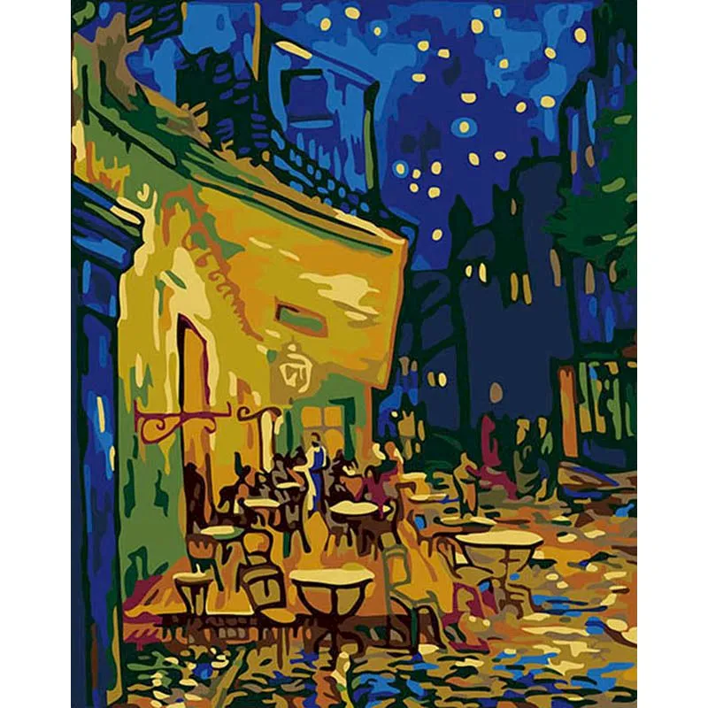 Pintar por números Noche hermosa de Van Gogh – foto 2