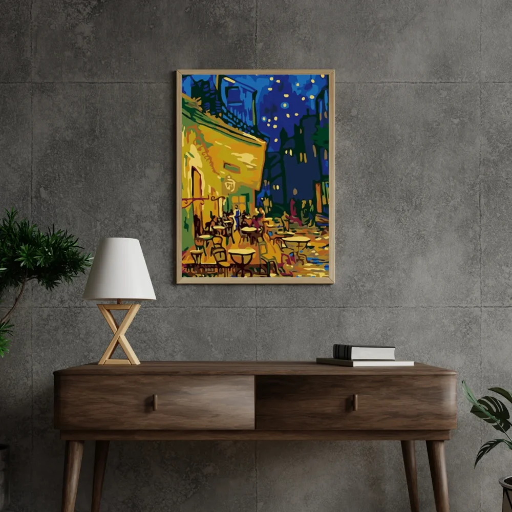 Pintar por números Noche hermosa de Van Gogh – foto 4