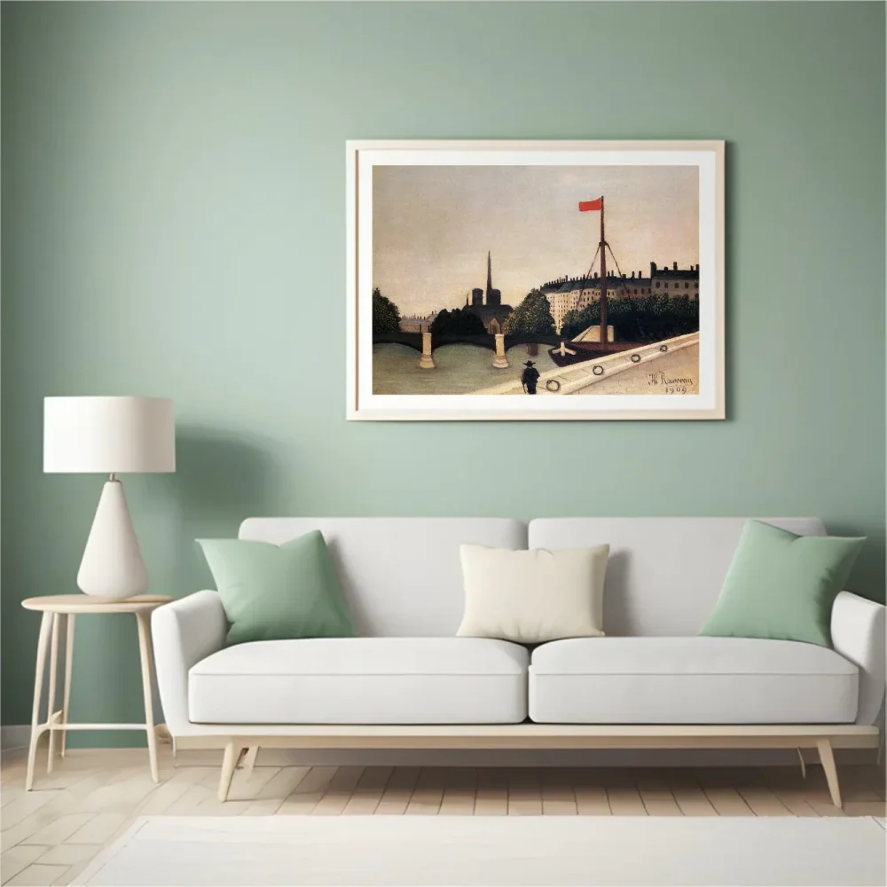 Pintar por números Notre Dame vista desde el quai Henri IV – foto 4