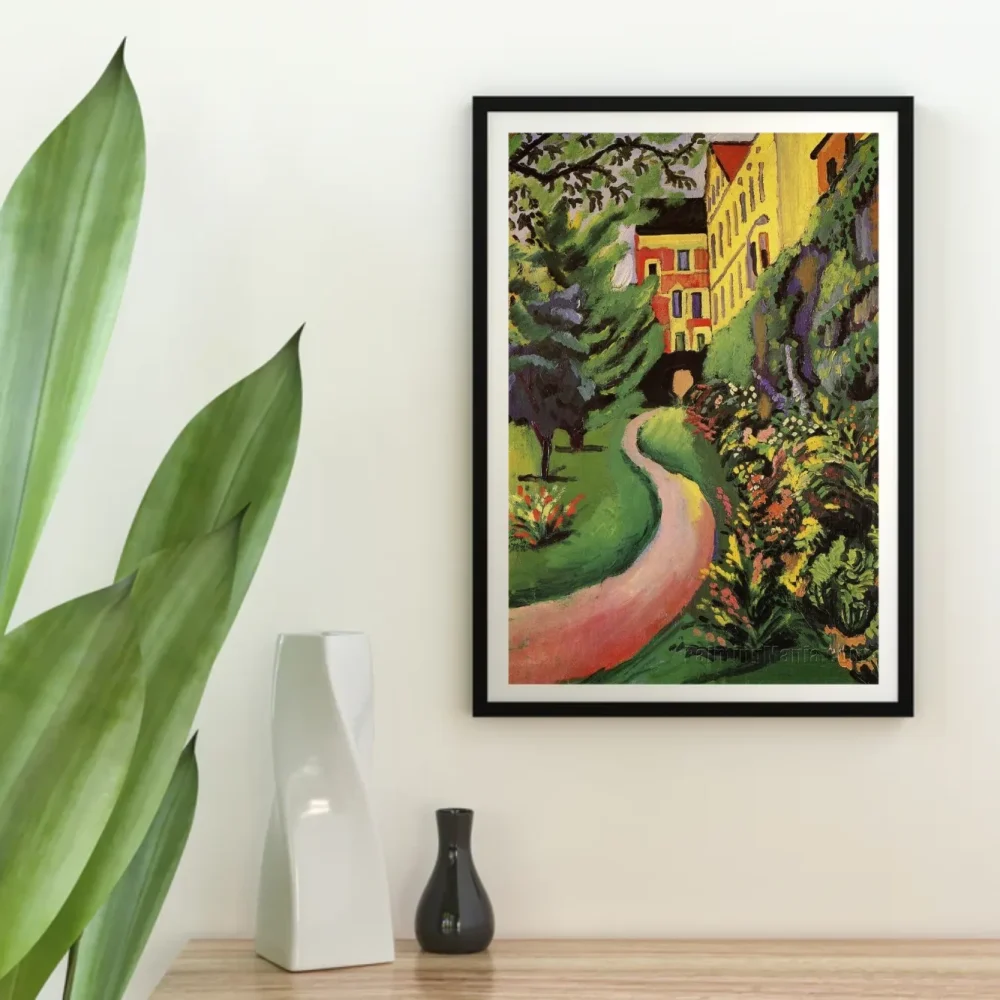 Pintar por números Nuestro jardín con arriates en flor – foto 4