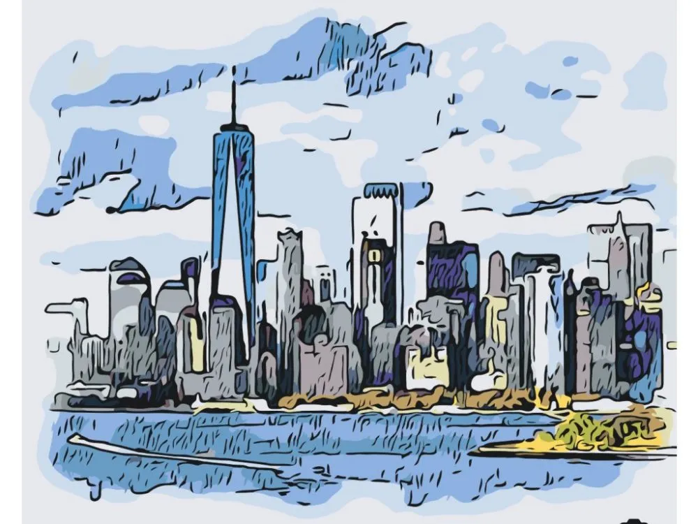 Pintar por números Nueva York (2) – foto 2