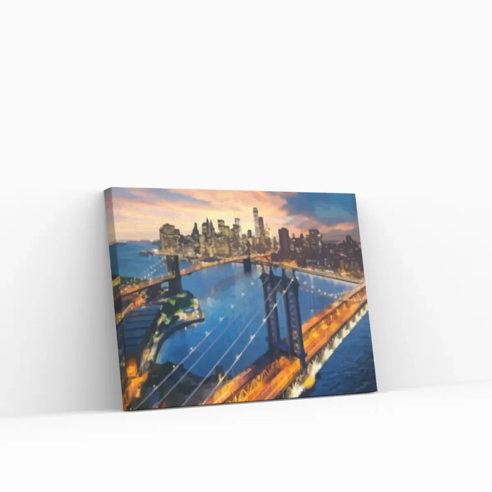 Pintar por números Nueva York - Ciudades