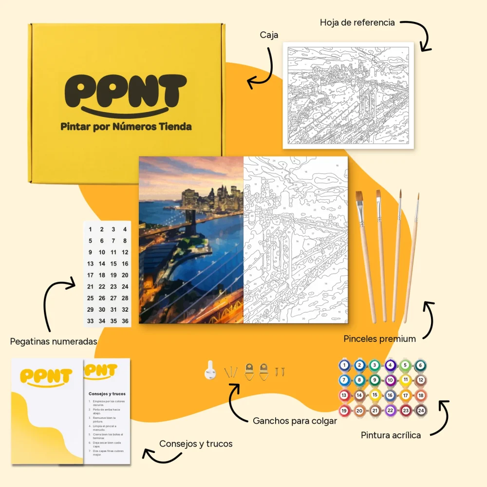 Pintar por Números - Nueva York - Ciudades