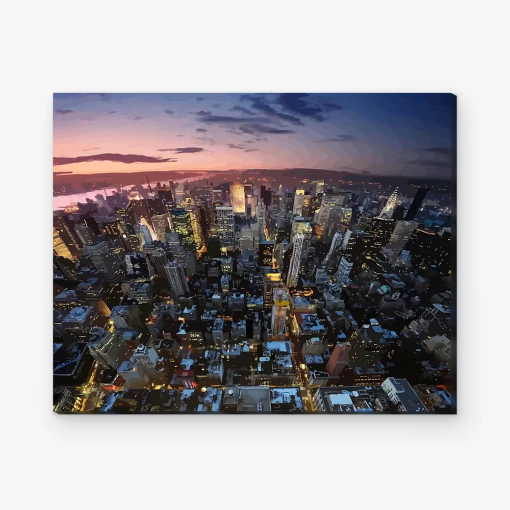 Pintar por Números - Nueva York desde arriba