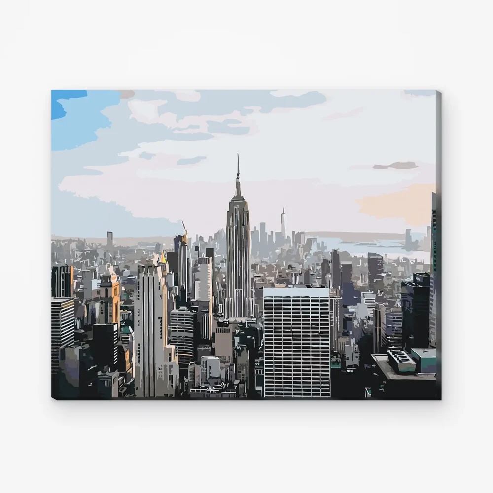 Pintar por Números - Nueva York - Paisaje urbano