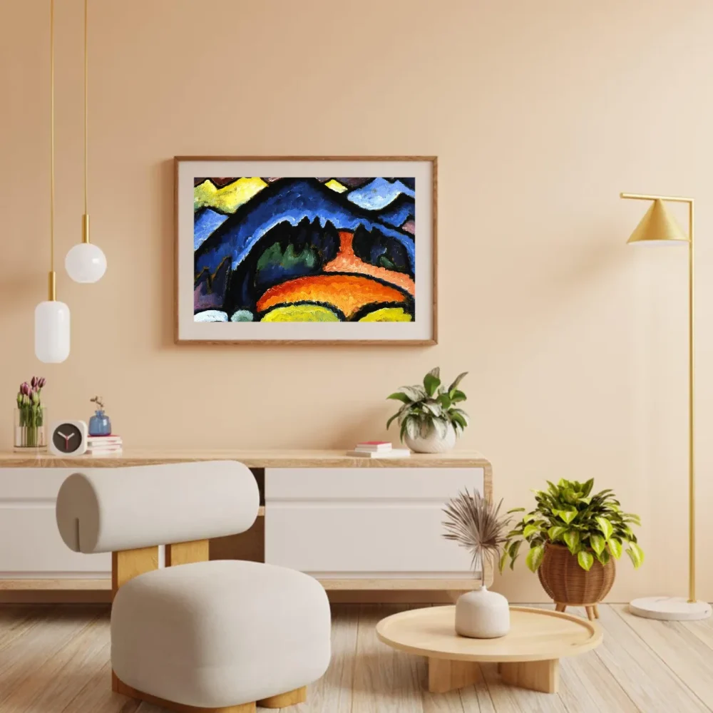 Pintar por números Oberstdorf - Alexej von Jawlensky 2 – foto 3
