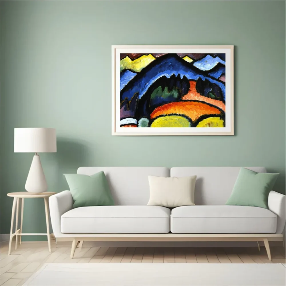 Pintar por números Oberstdorf - Alexej von Jawlensky 2 – foto 4