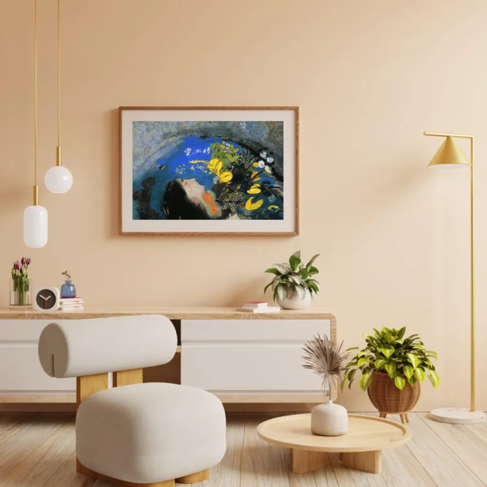 Pintar por números Ofelia - Odilon Redon – foto 3