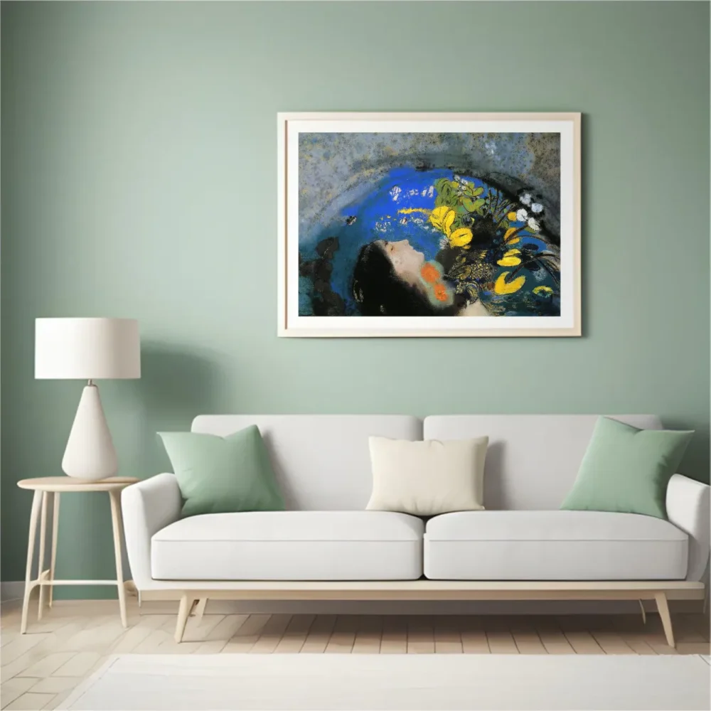 Pintar por números Ofelia - Odilon Redon – foto 4