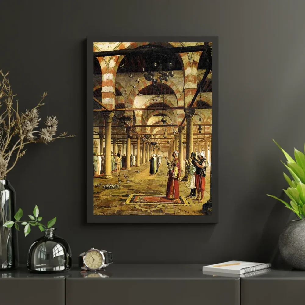 Pintar por números Oración en la mezquita – foto 3
