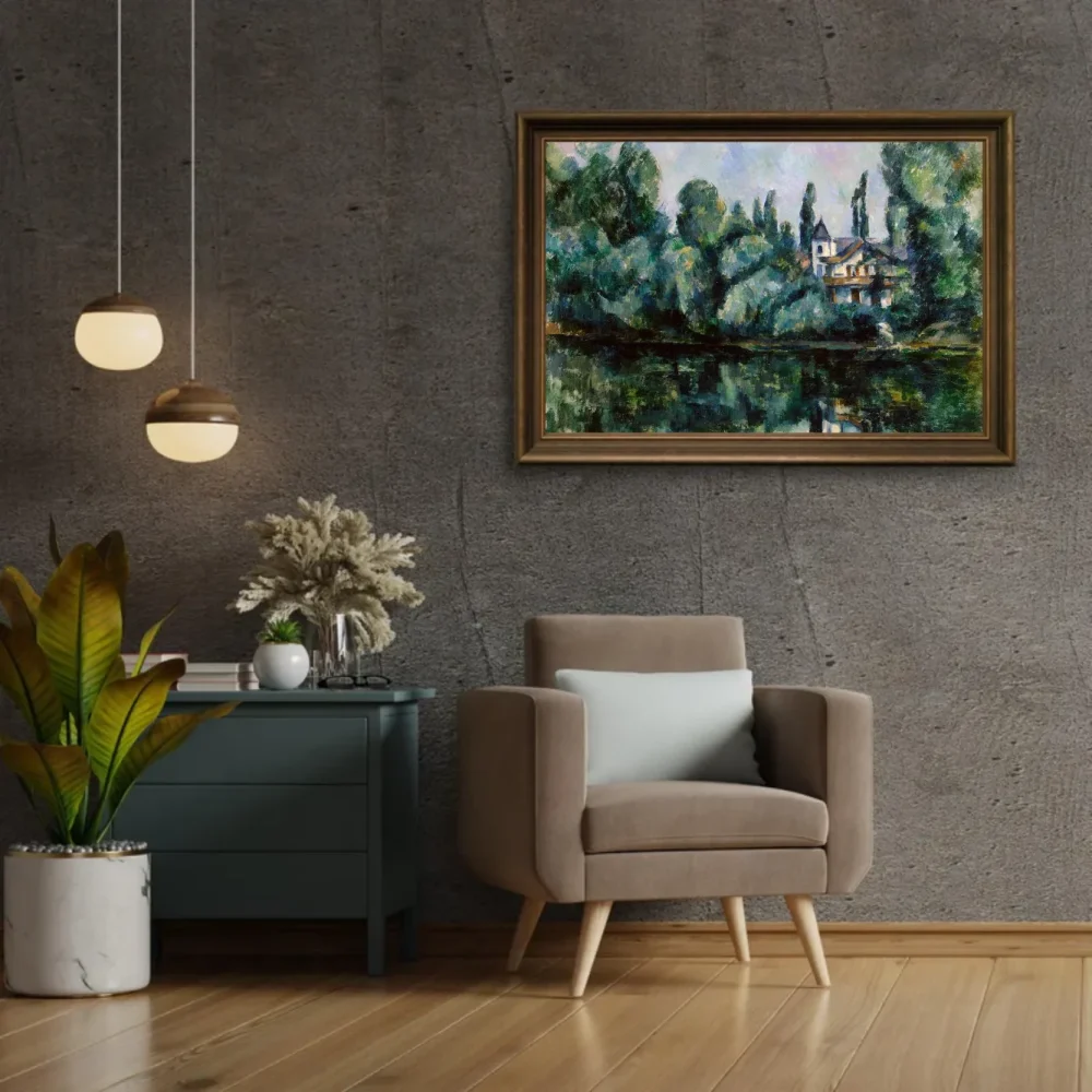 Pintar por números Orillas del Marne (Villa junto al río) – foto 2