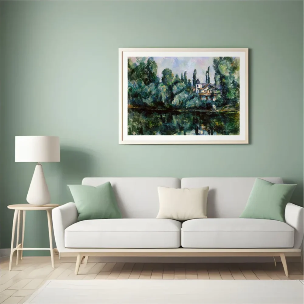 Pintar por números Orillas del Marne (Villa junto al río) – foto 4