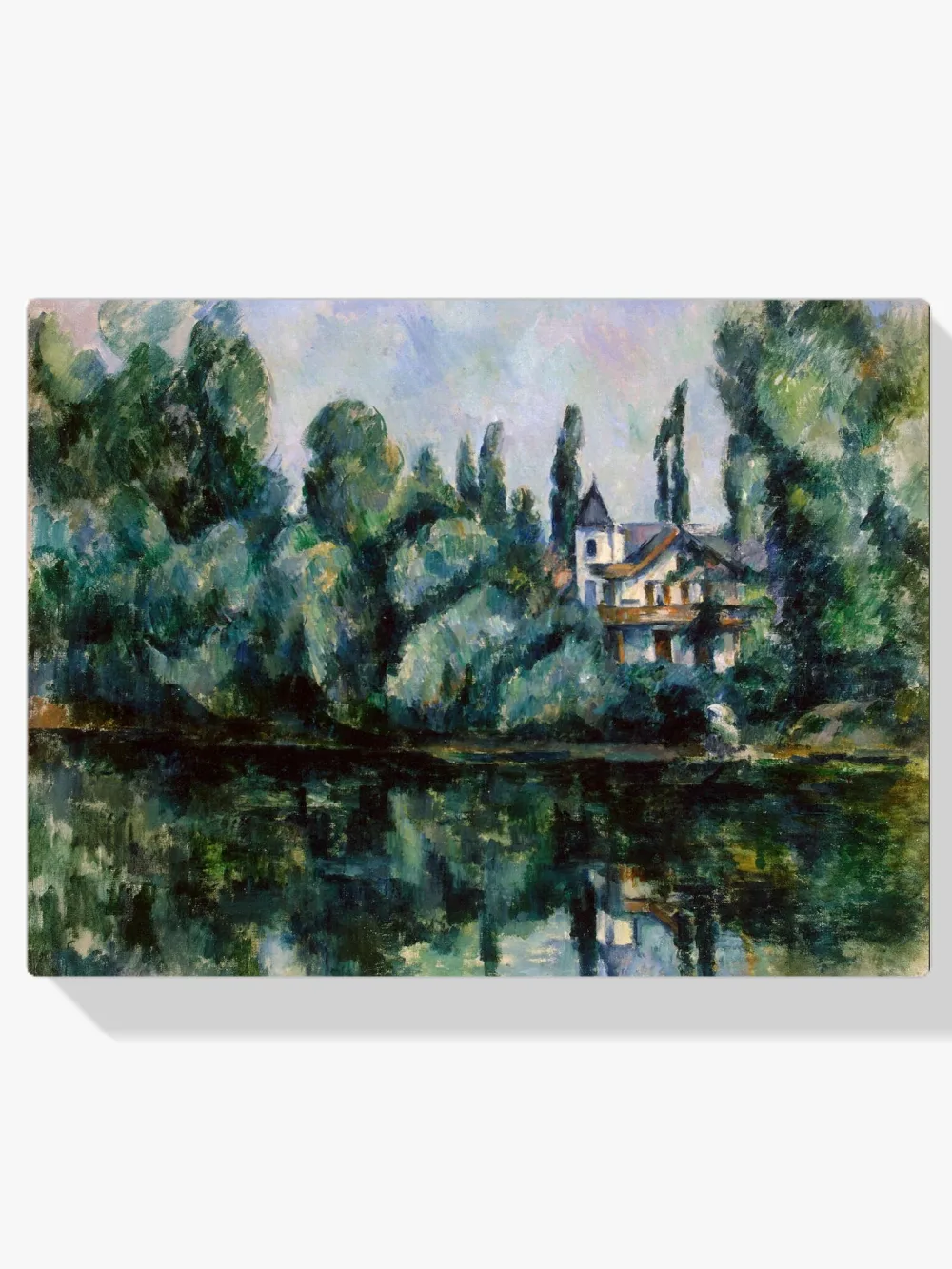 Pintar por números Orillas del Marne (Villa junto al río)