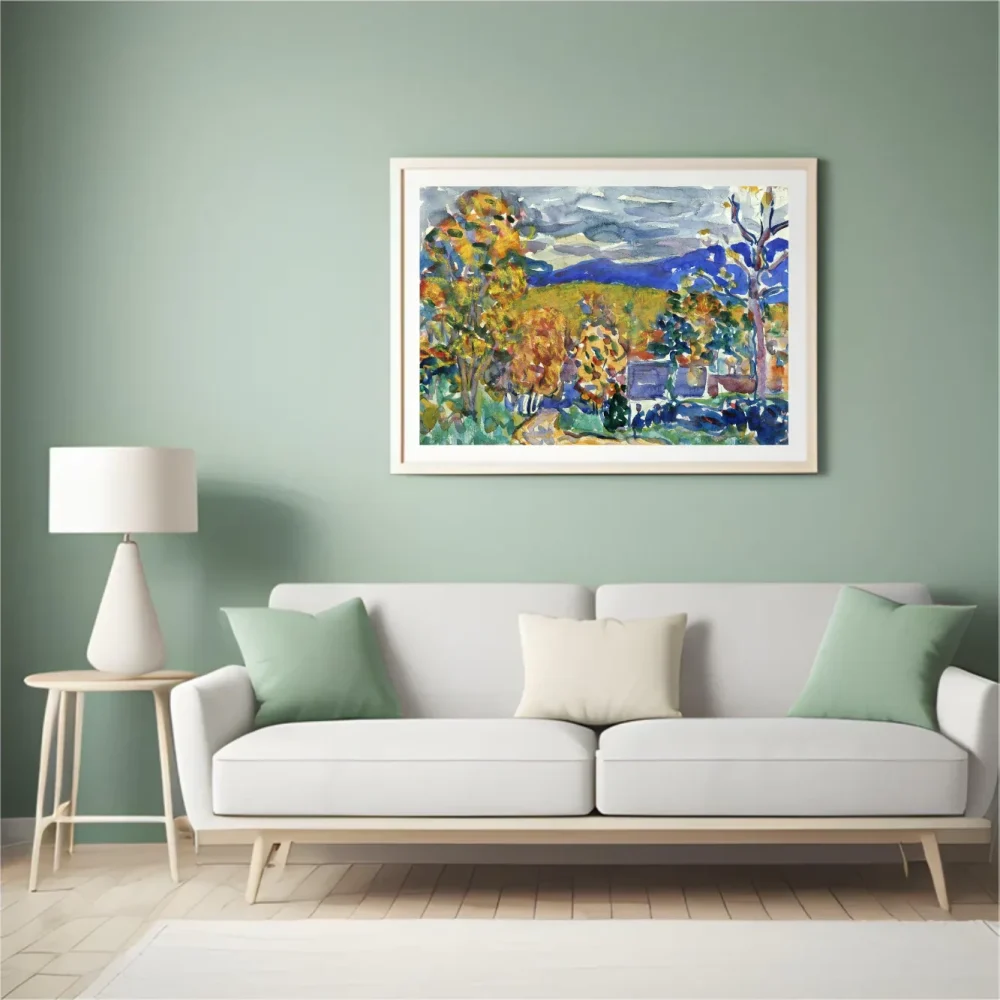 Pintar por números Otoño en Nueva Inglaterra – foto 4
