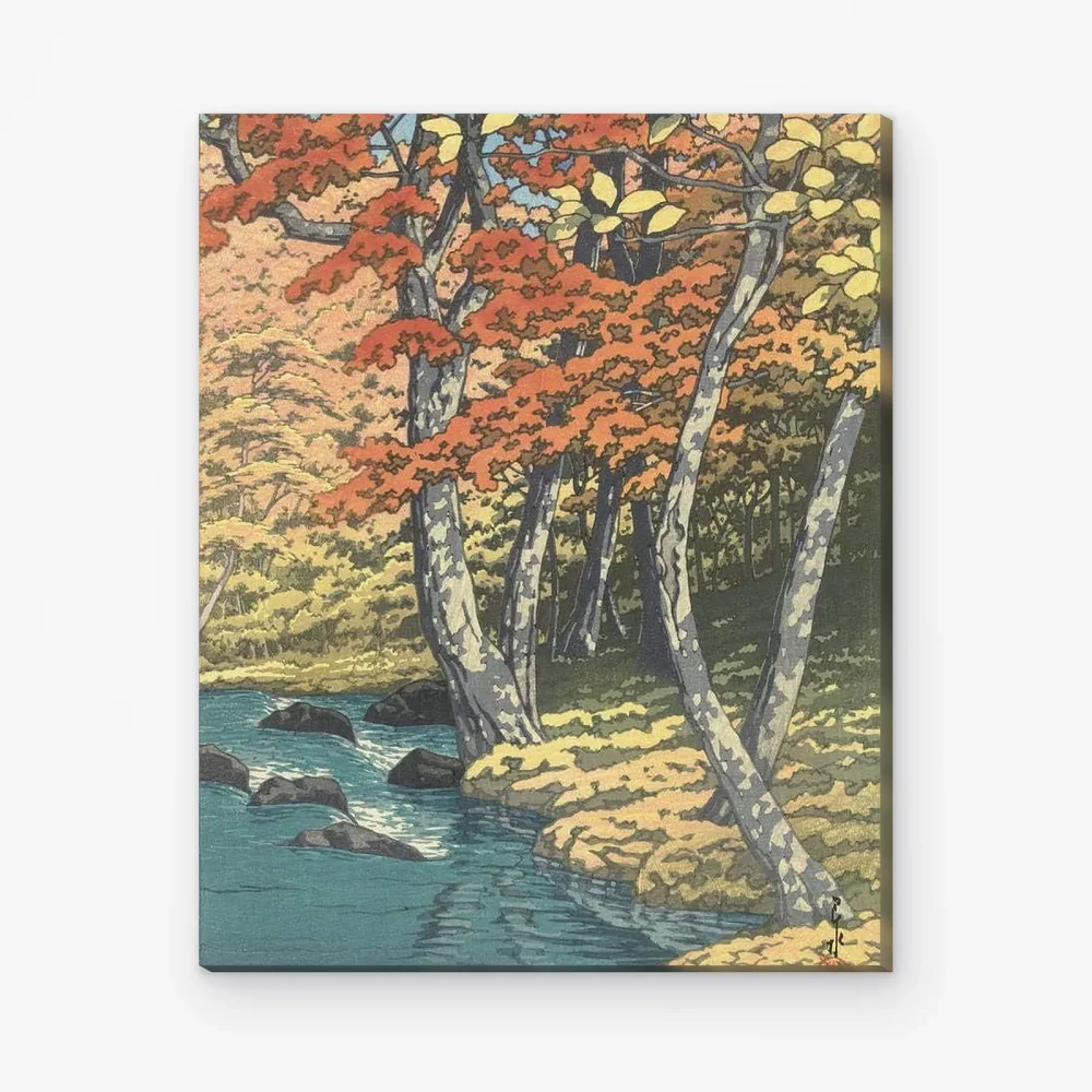 Pintar por Números - Otoño en Oirase