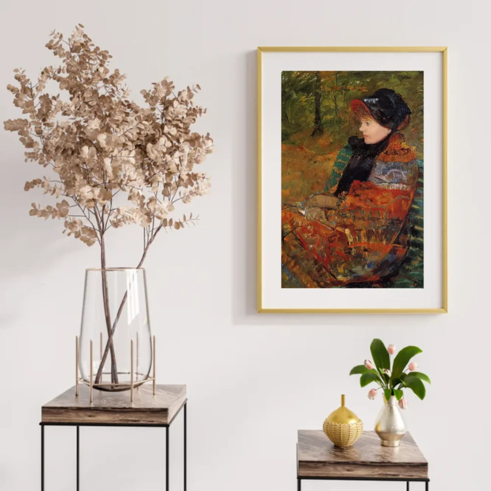 Pintar por números Otoño (perfil de Lydia Cassatt) – foto 2