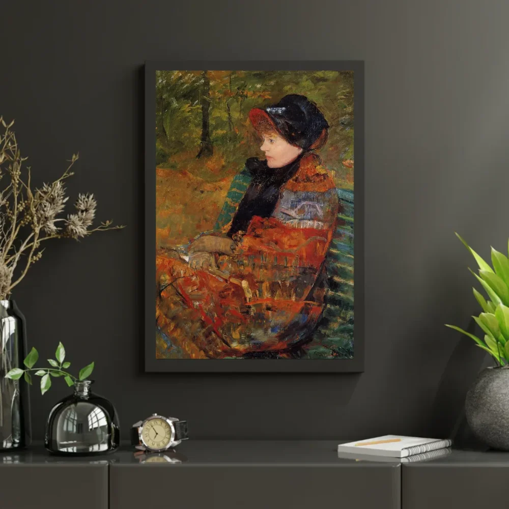 Pintar por números Otoño (perfil de Lydia Cassatt) – foto 3