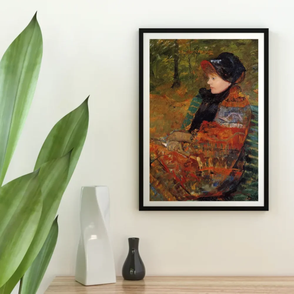 Pintar por números Otoño (perfil de Lydia Cassatt) – foto 4