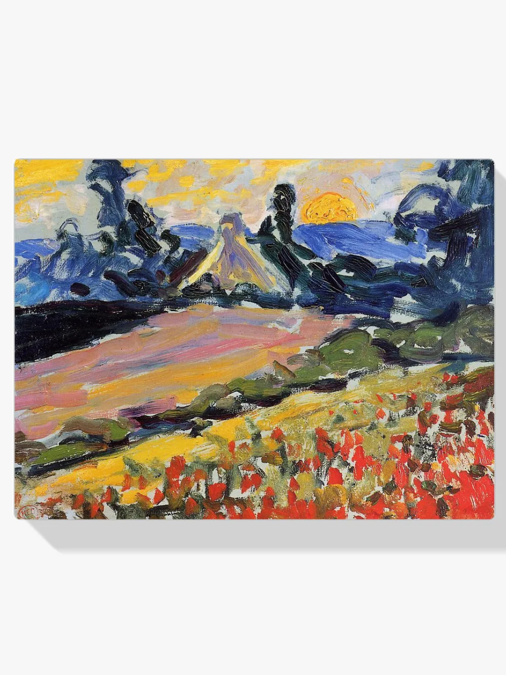 Pintar por números Paisaje al atardecer - Henri-Edmond Cross