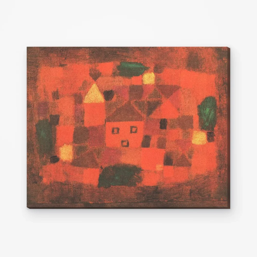 Pintar por Números - Paisaje al atardecer - Paul Klee