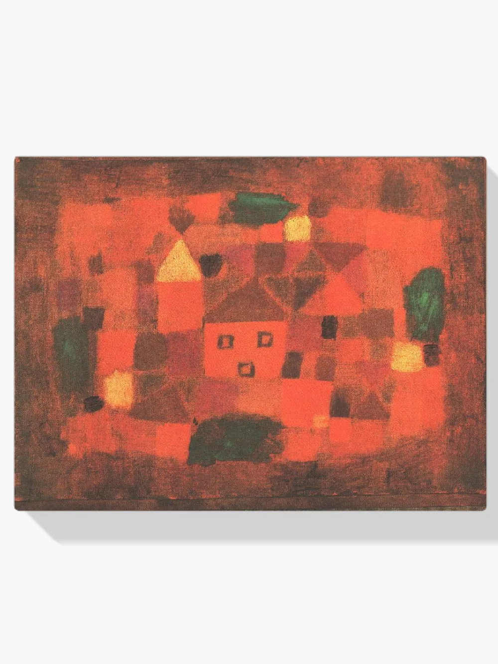 Pintar por números Paisaje al atardecer - Paul Klee