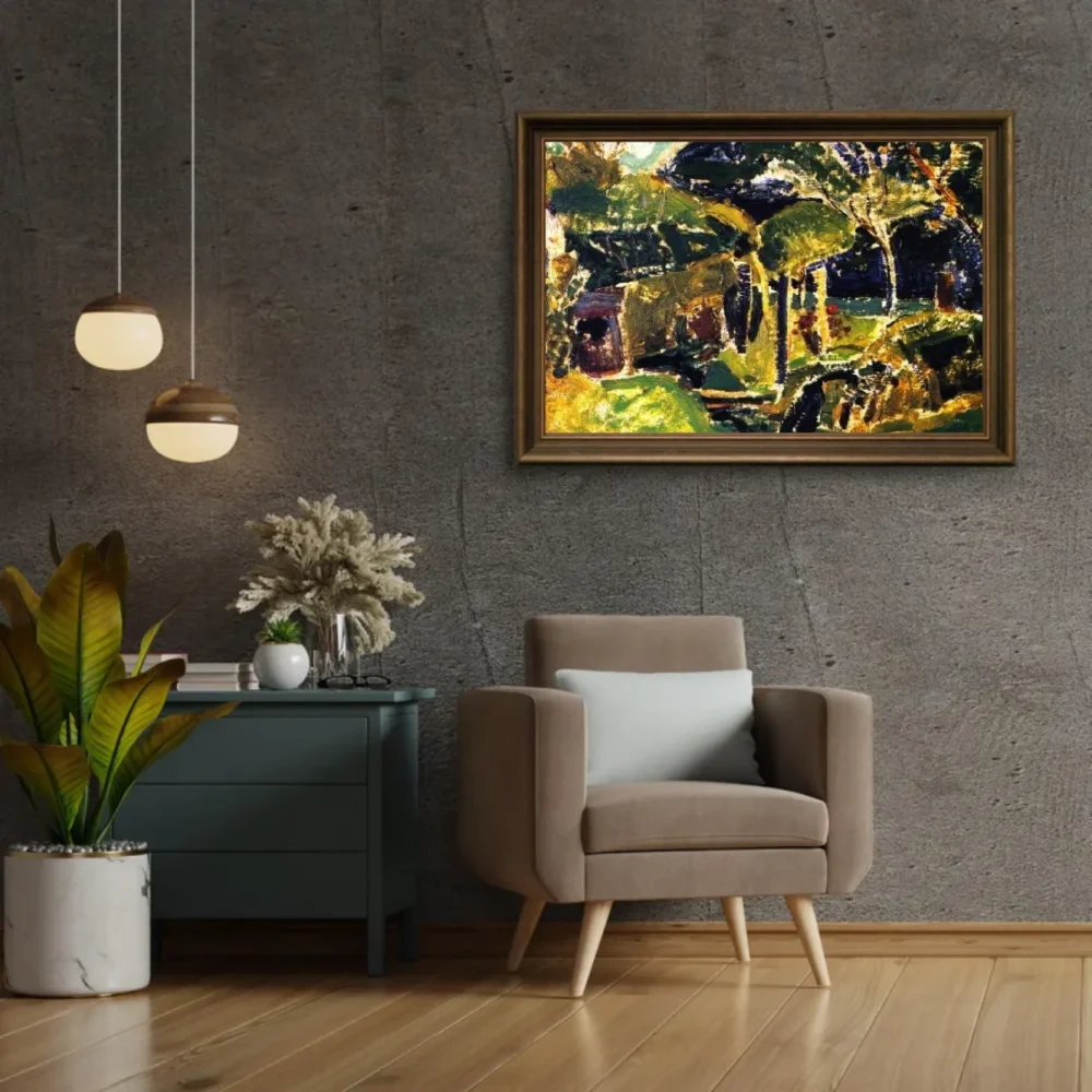 Pintar por números Paisaje - Alfred Henry Maurer 2 – foto 2