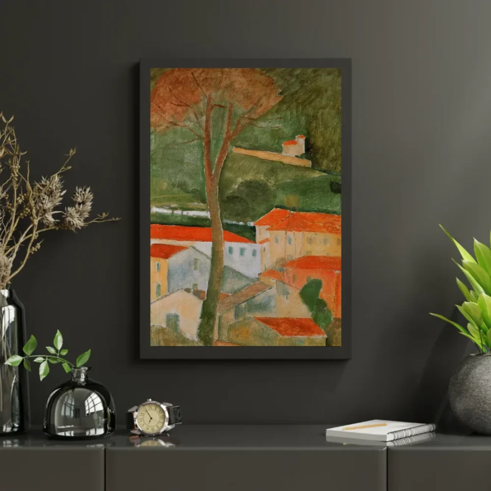 Pintar por números Paisaje - Amedeo Modigliani – foto 3