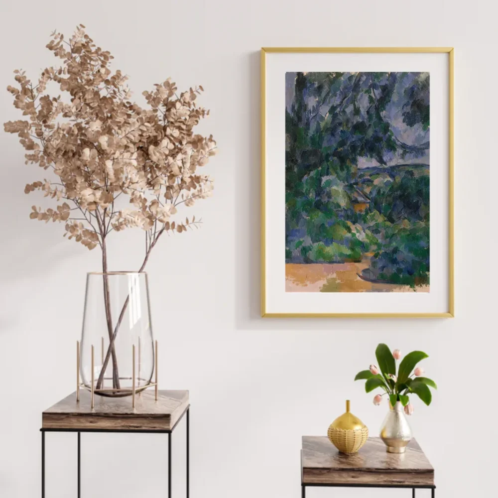 Pintar por números Paisaje azul - Paul Cézanne – foto 2