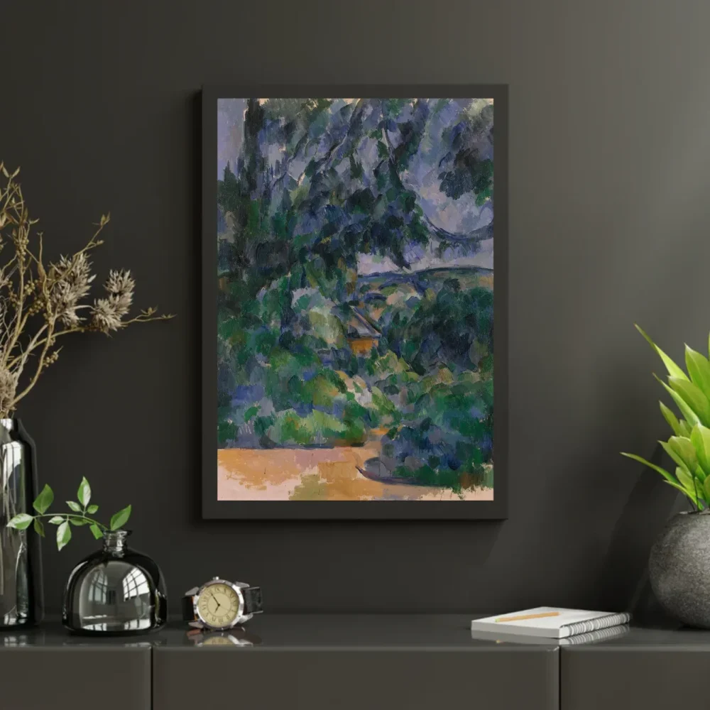 Pintar por números Paisaje azul - Paul Cézanne – foto 3