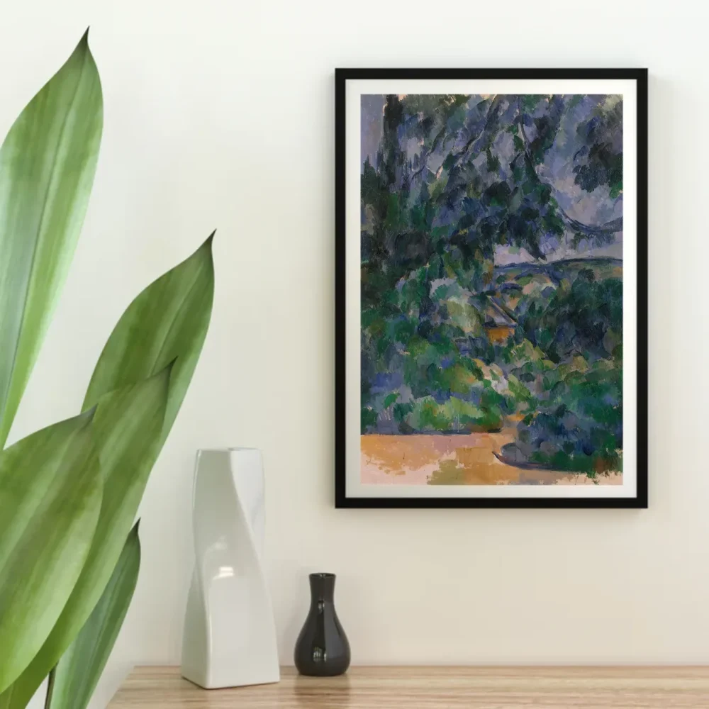 Pintar por números Paisaje azul - Paul Cézanne – foto 4