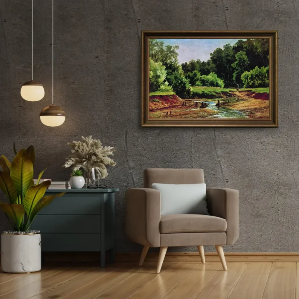 Pintar por números Paisaje boscoso – foto 2