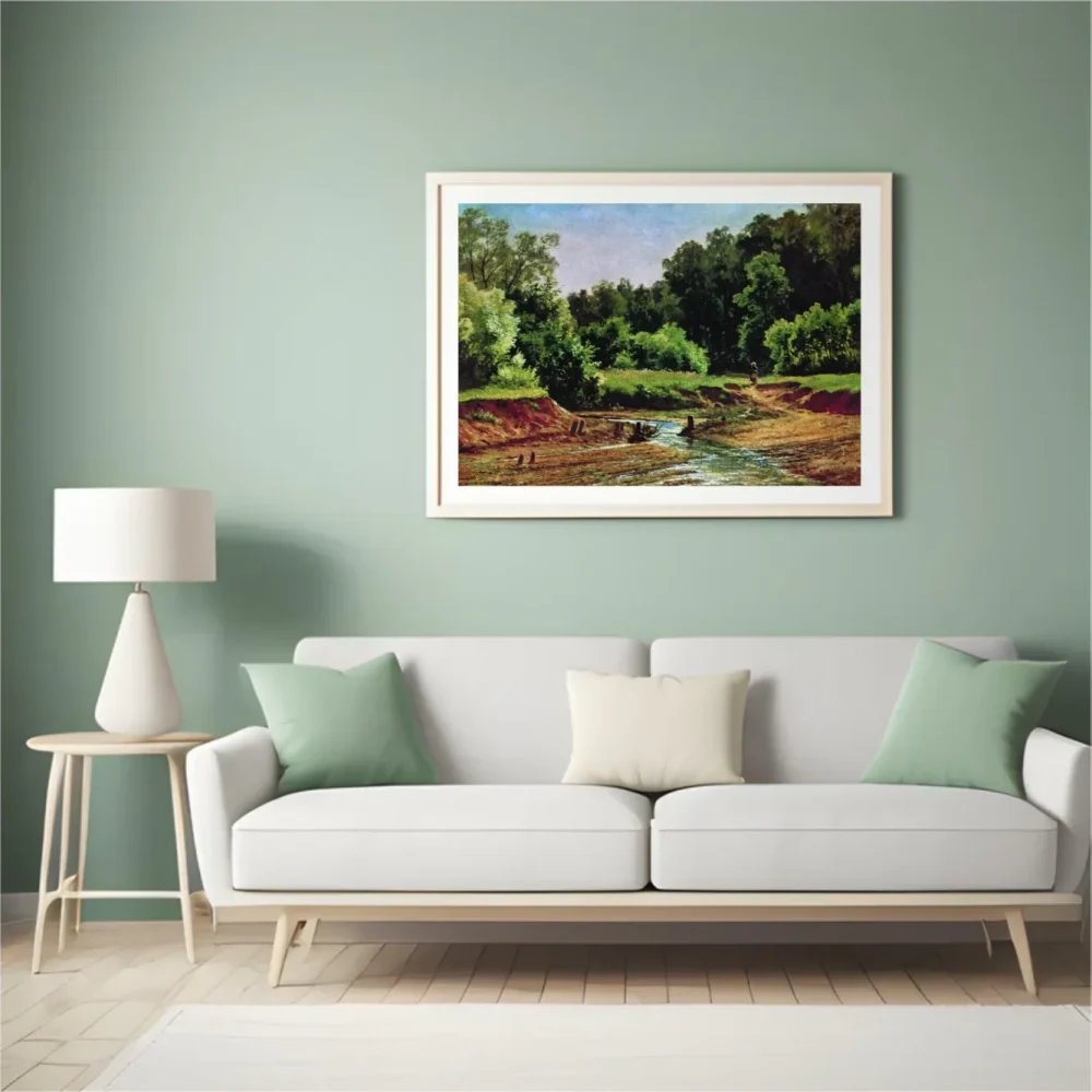 Pintar por números Paisaje boscoso – foto 4