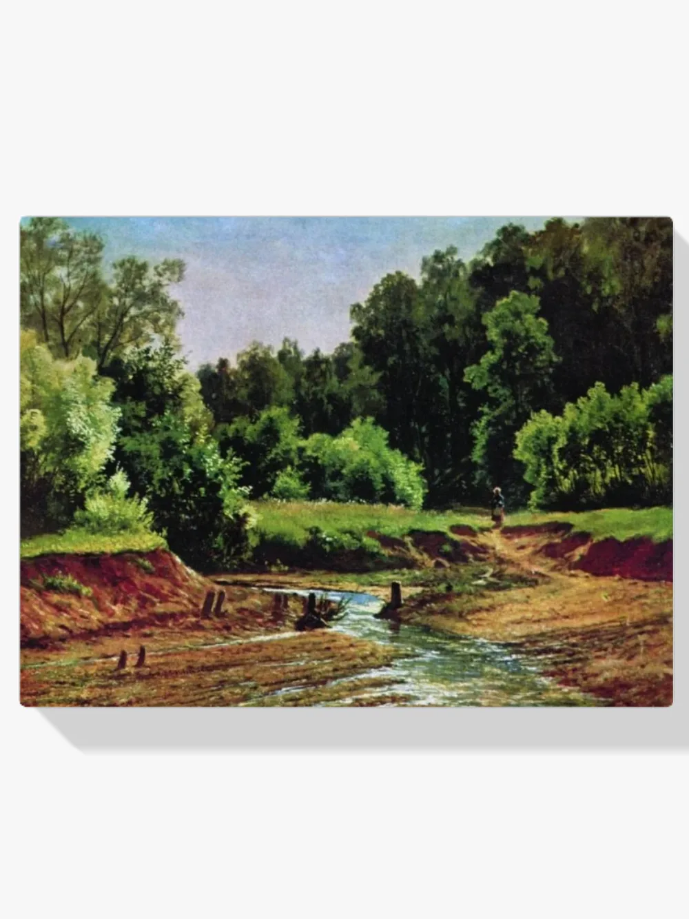 Pintar por números Paisaje boscoso