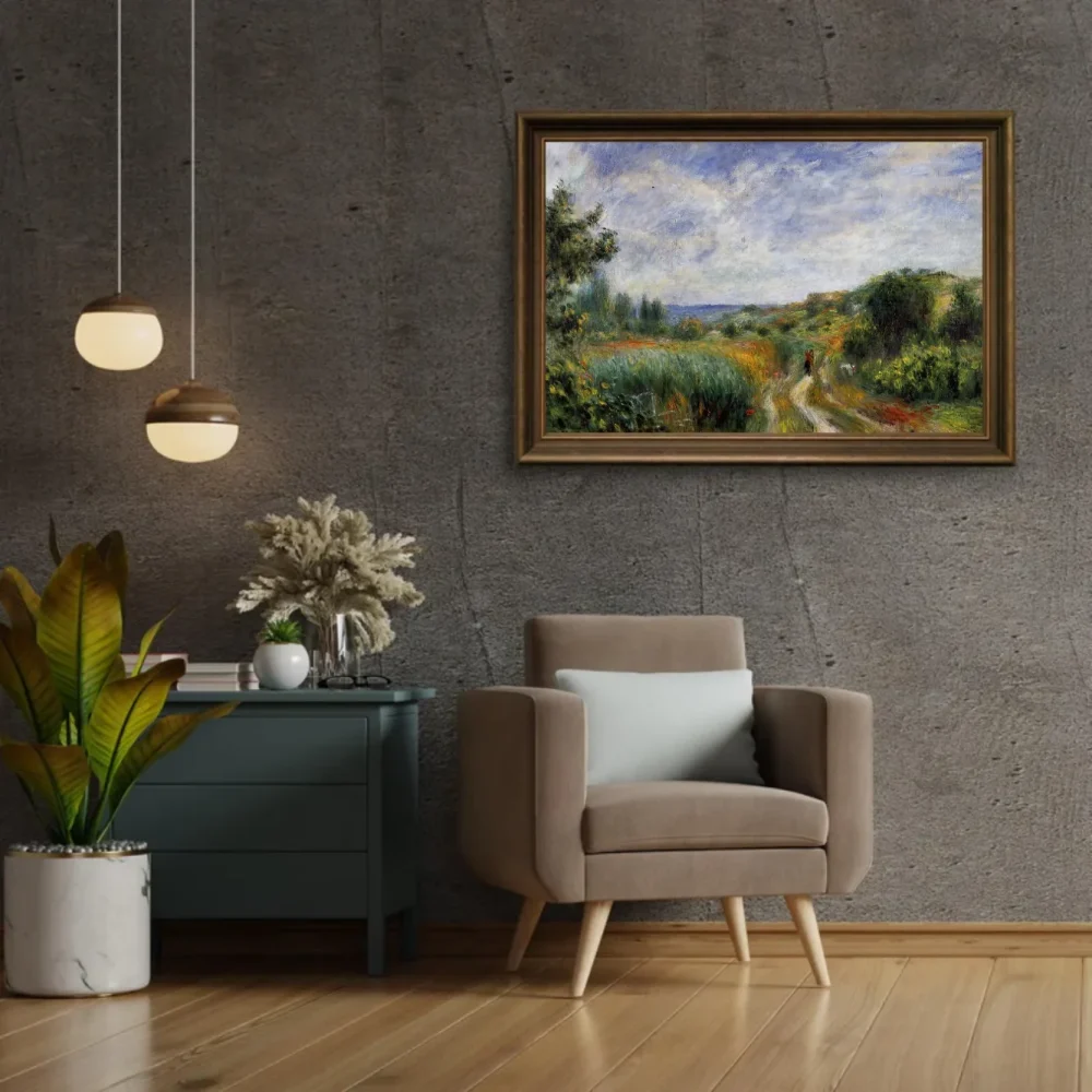 Pintar por números Paisaje cerca de Essoyes – foto 2