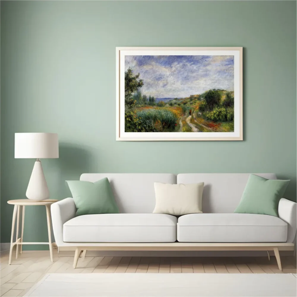 Pintar por números Paisaje cerca de Essoyes – foto 4