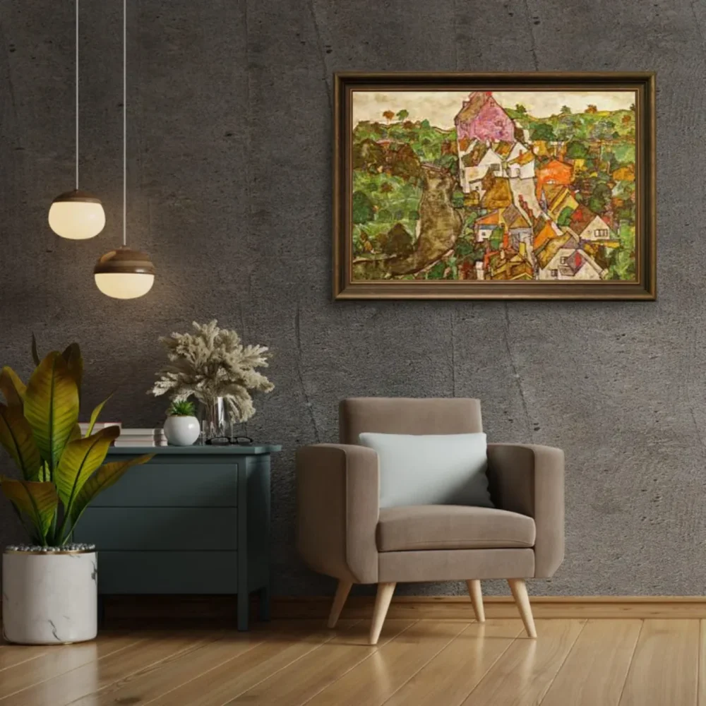 Pintar por números Paisaje cerca de Krumau – foto 2