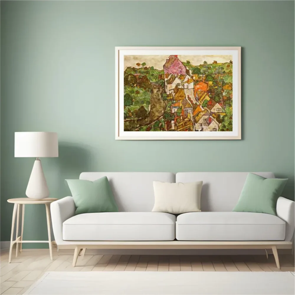 Pintar por números Paisaje cerca de Krumau – foto 4