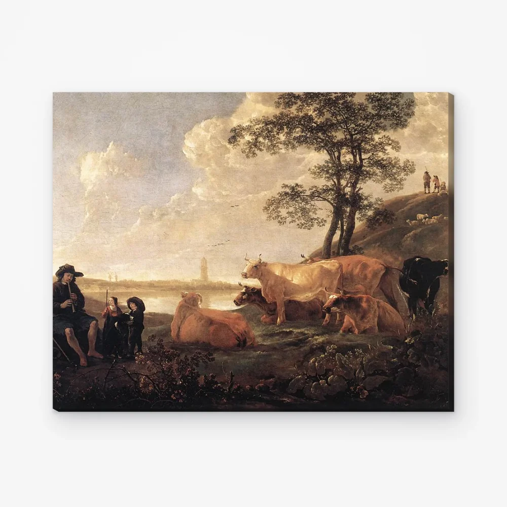 Pintar por Números - Paisaje cerca de Rhenen