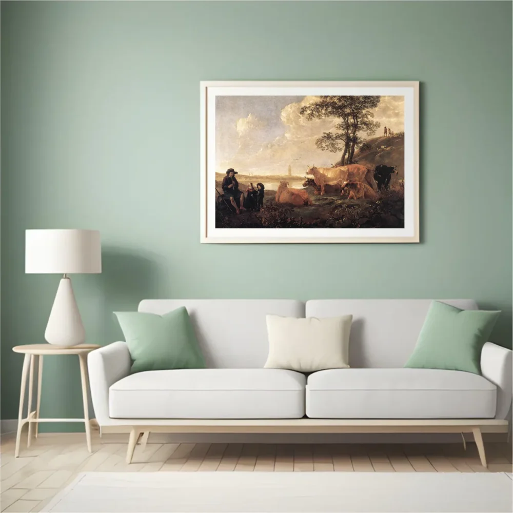 Pintar por números Paisaje cerca de Rhenen – foto 4