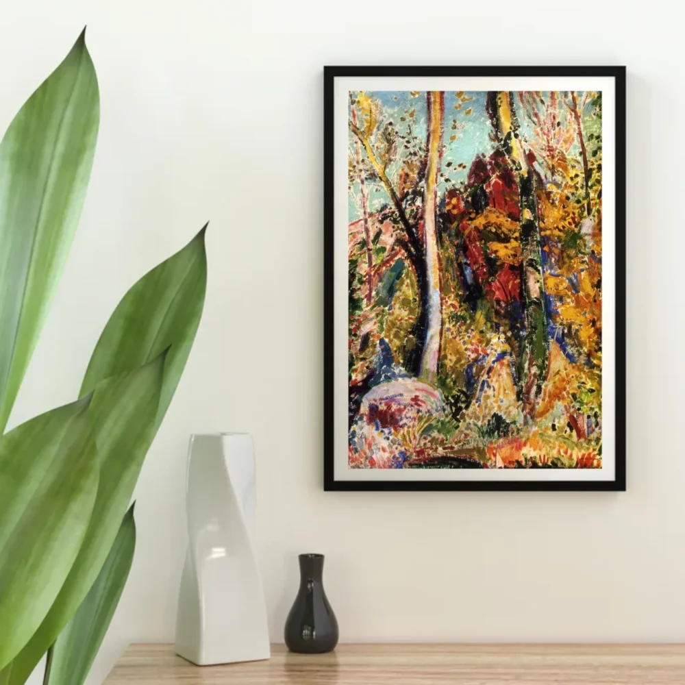 Pintar por números Paisaje con árboles – foto 4